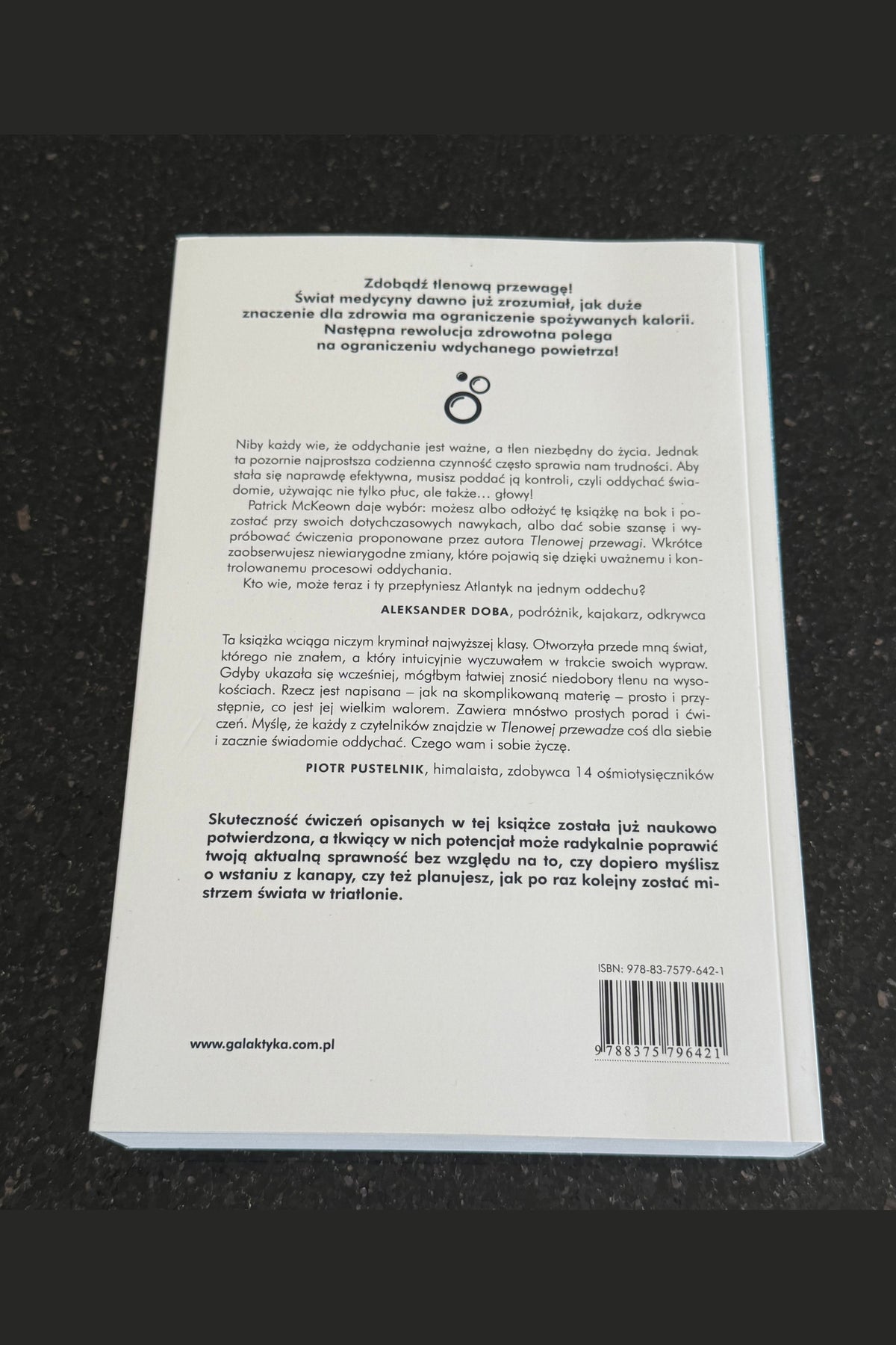 Polish 🇵🇱 Book - Patrick MacKeown - Tlenowa Przewaga