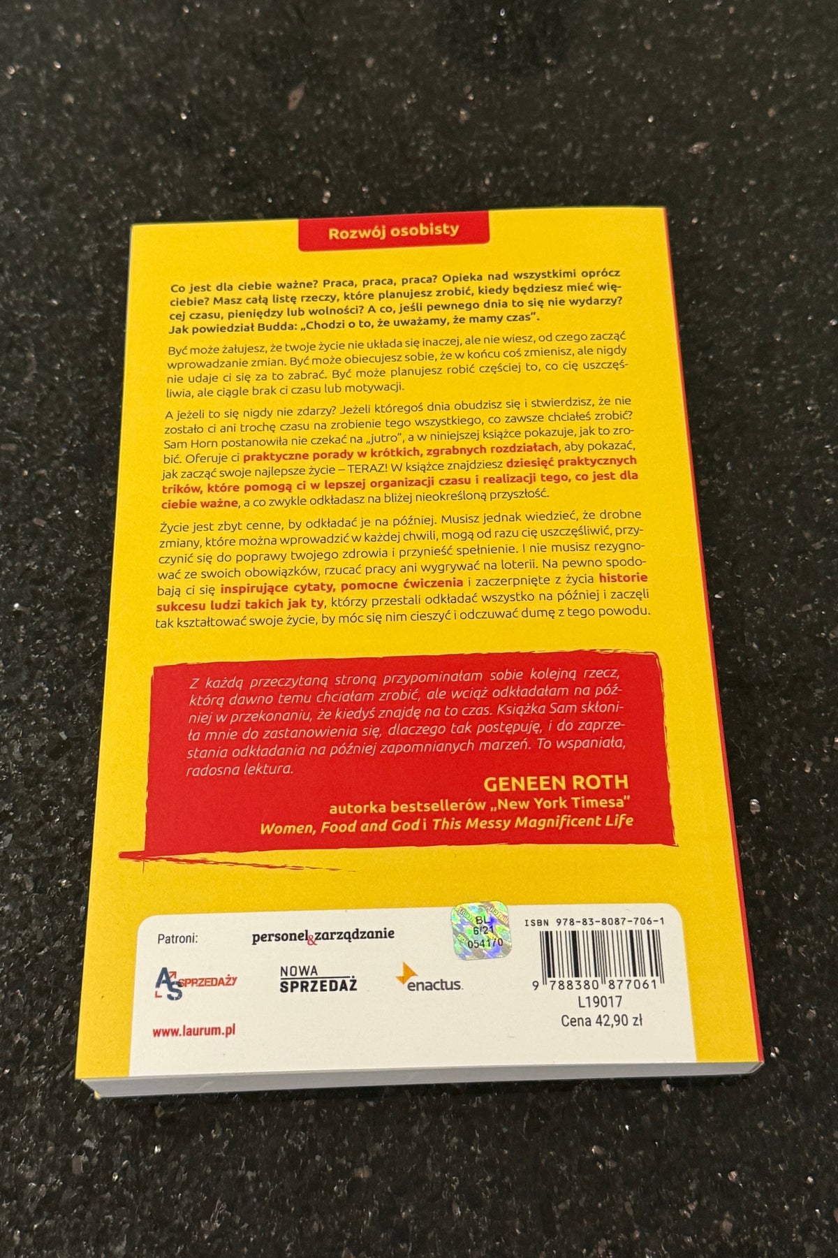 Polish 🇵🇱 Book - Sam Horn - Jutro? Nie ma takiego dnia w tygodniu