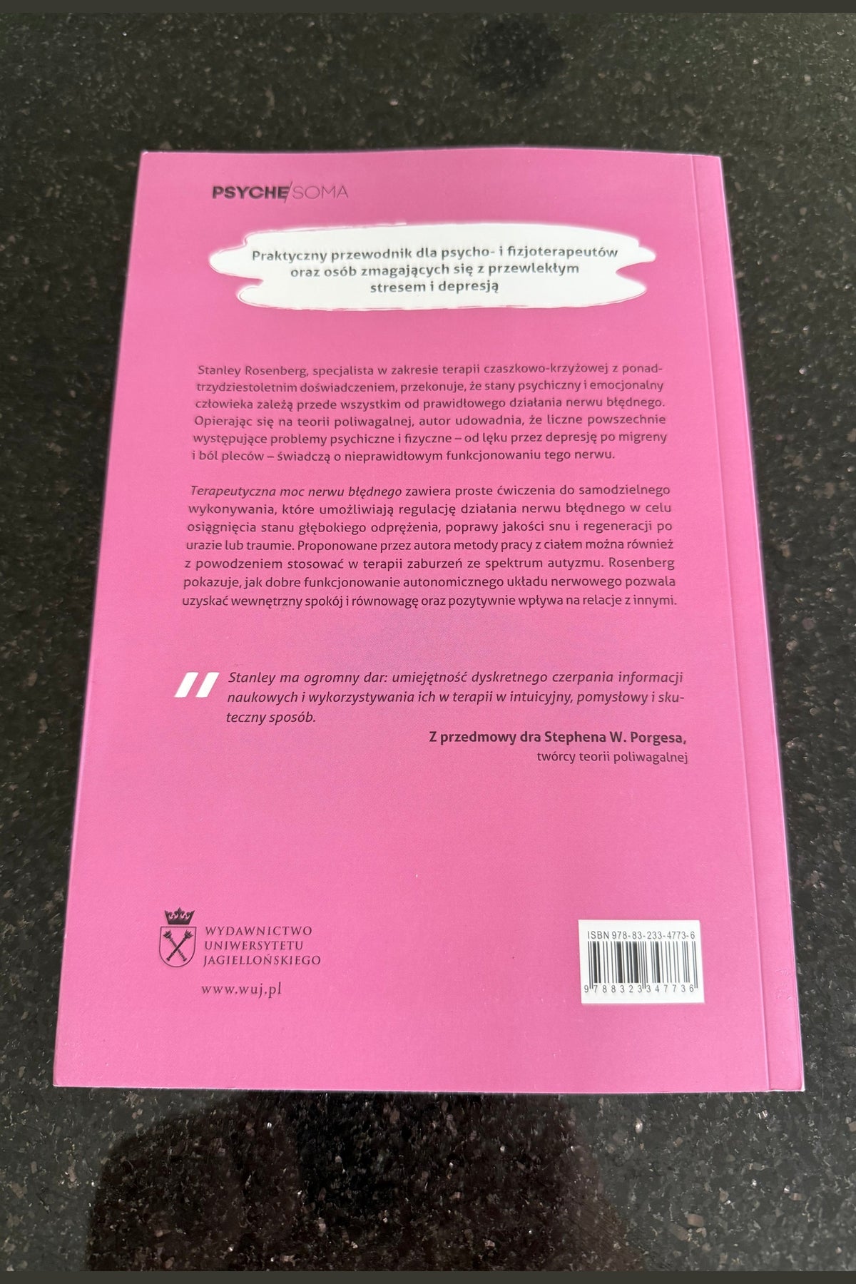 Polish 🇵🇱 Book - Stanley Rosenberg - Terapeutyczna moc nerwu blednego