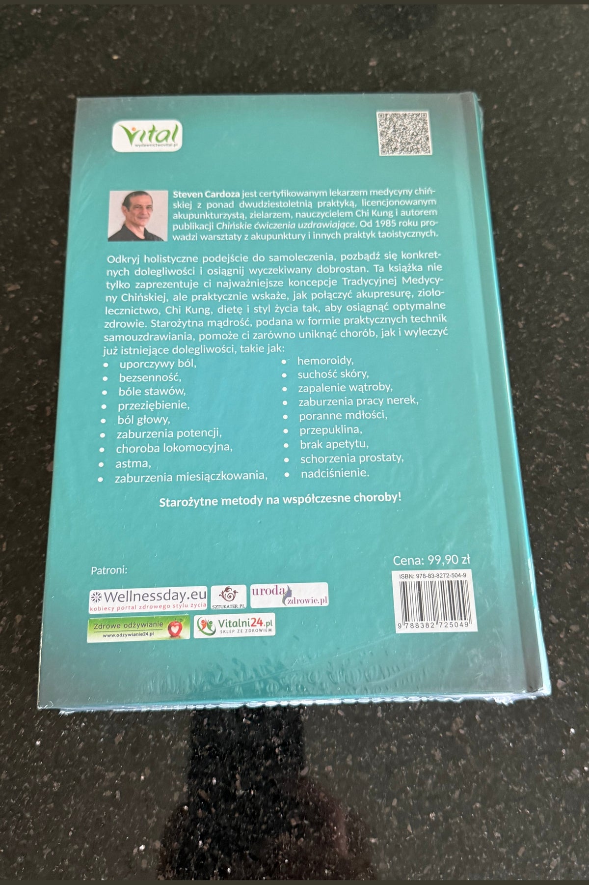 🇵🇱Polish Book - Steven Cardoza - Holistyczna Medycyna Chińska Chinska na co dzień