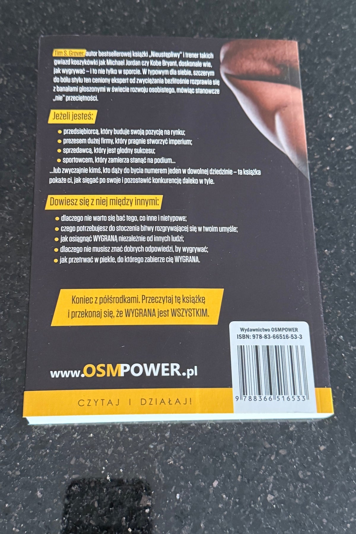 🇵🇱Polish Book - Tim S.Grover - Wygrana Polska Ksiazka