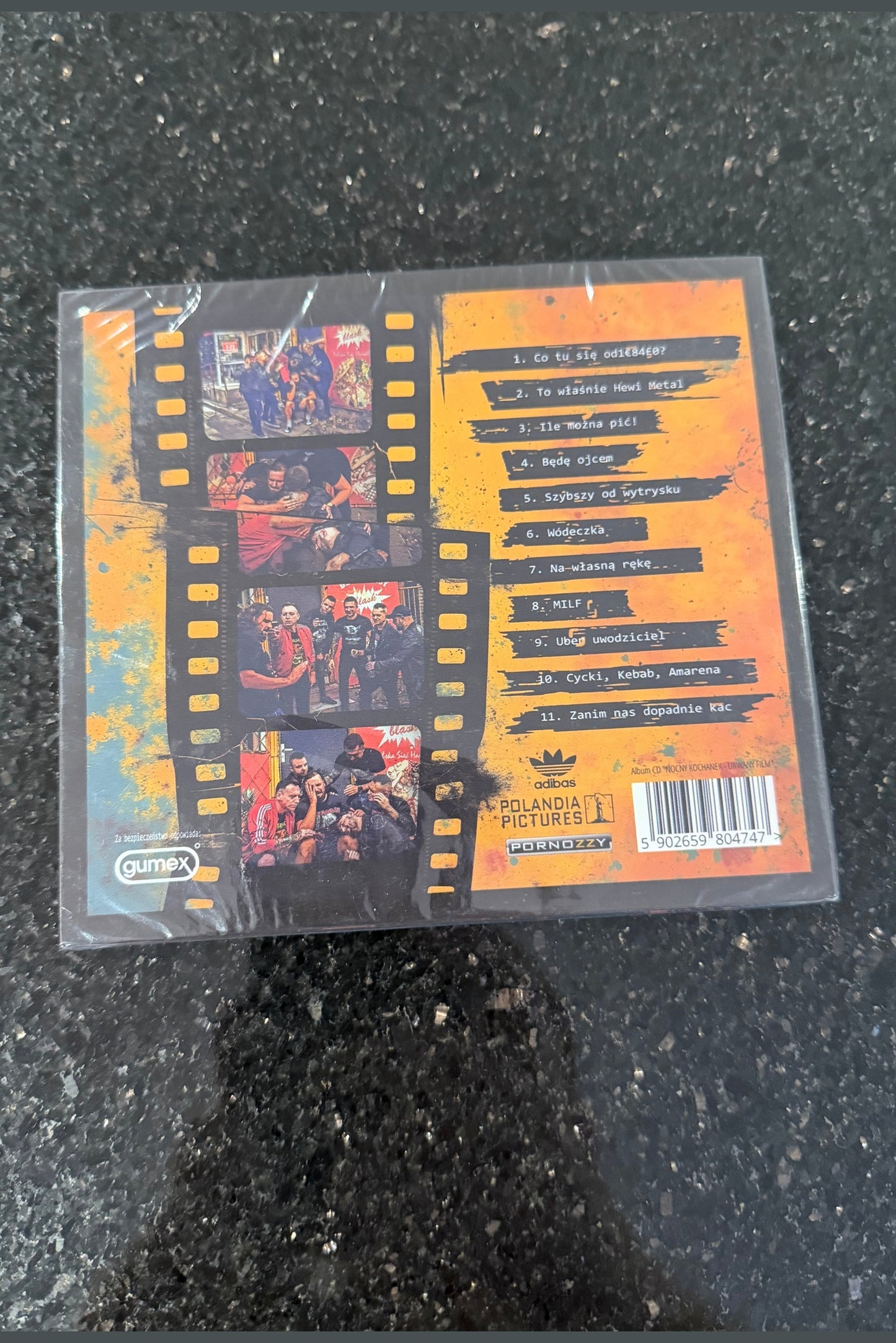 🇵🇱Polish Music CD - Nocny Kochanek - Urwany Film Polska Muzyka