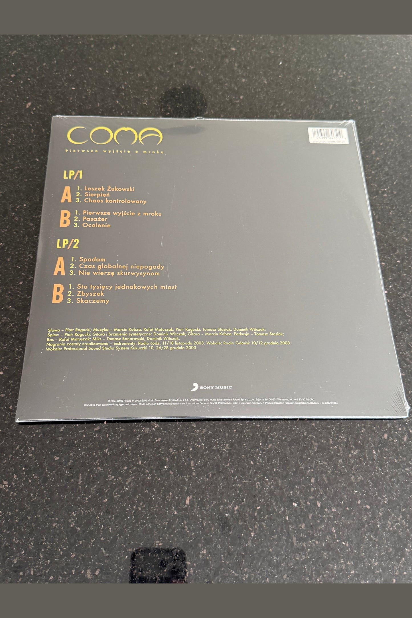 🇵🇱 Polish Music Vinyl - Coma - Pierwsze Wyjscie z mroku LP 🇵🇱 Polski Vinyl LP