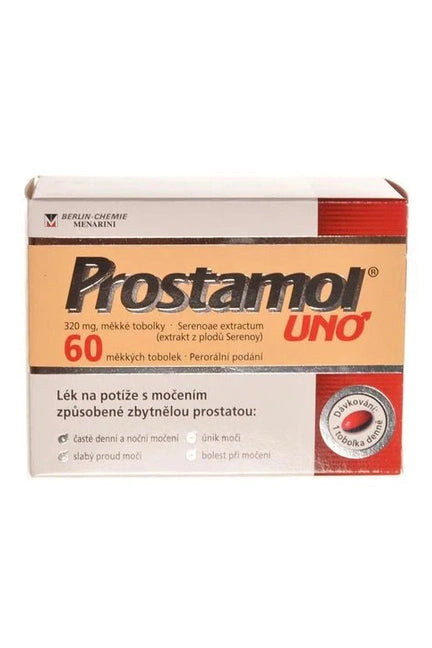 Prostamol Uno 320 mg, 60 kapsułek miękkich – Prostamol Uno 320 mg, 60 Soft Capsules