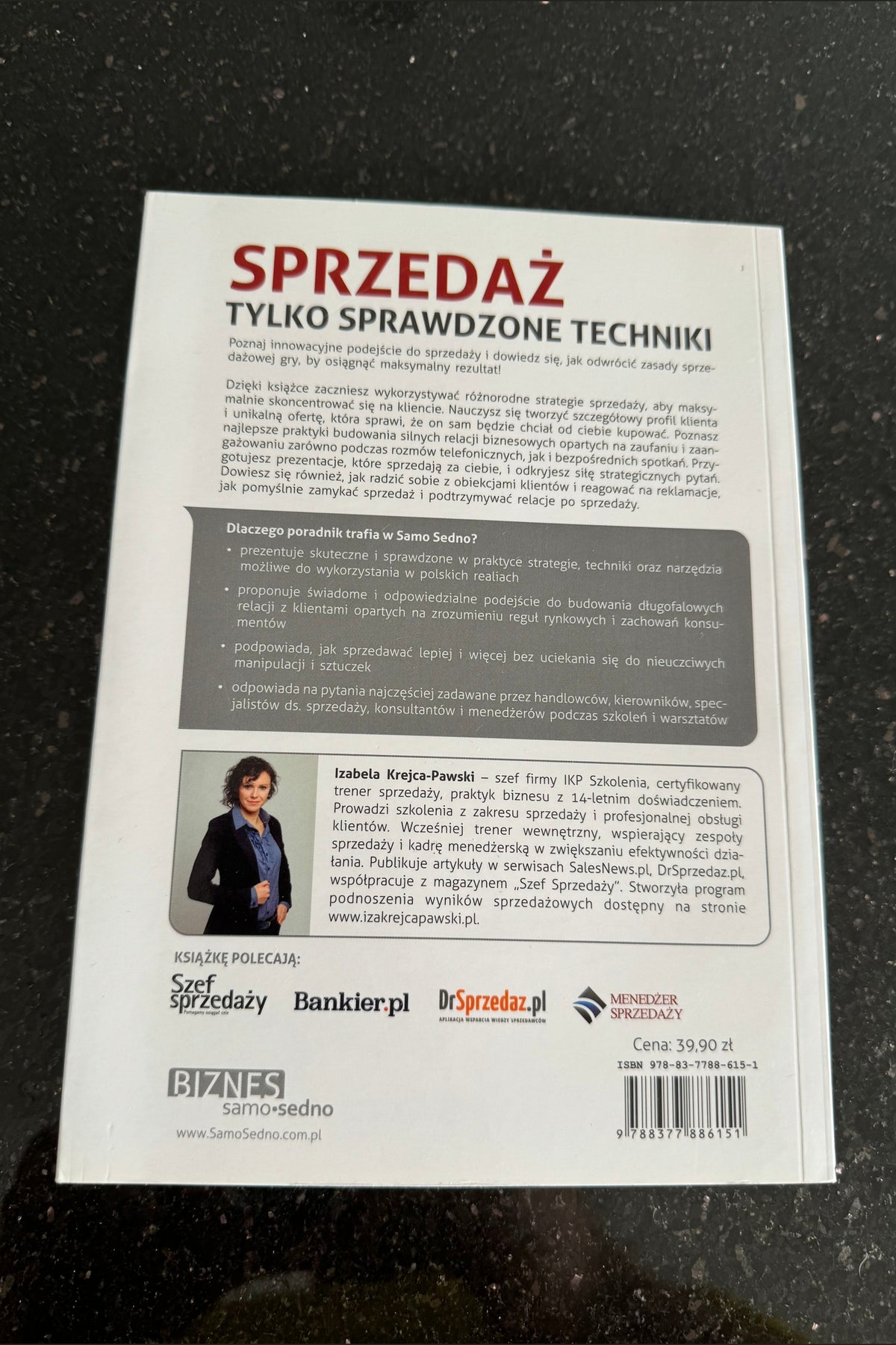 Samo Sedno - Sprzedaz Sprawdzone Techniki - Polish Book
