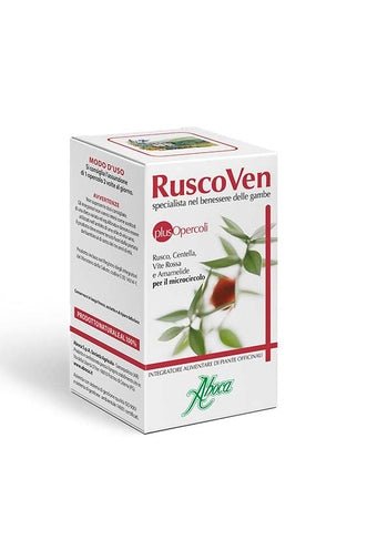 Aboca RuscoVen Plus Capsules - 50 Capsules - My Health Oasis