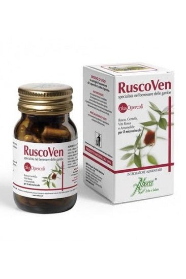 Aboca RuscoVen Plus Capsules - 50 Capsules - My Health Oasis