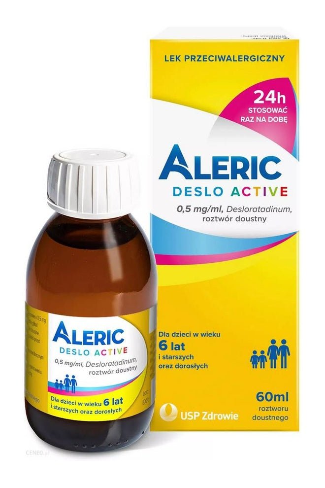 ALERIC DESLO ACTIVE - 60ml - My Health Oasis