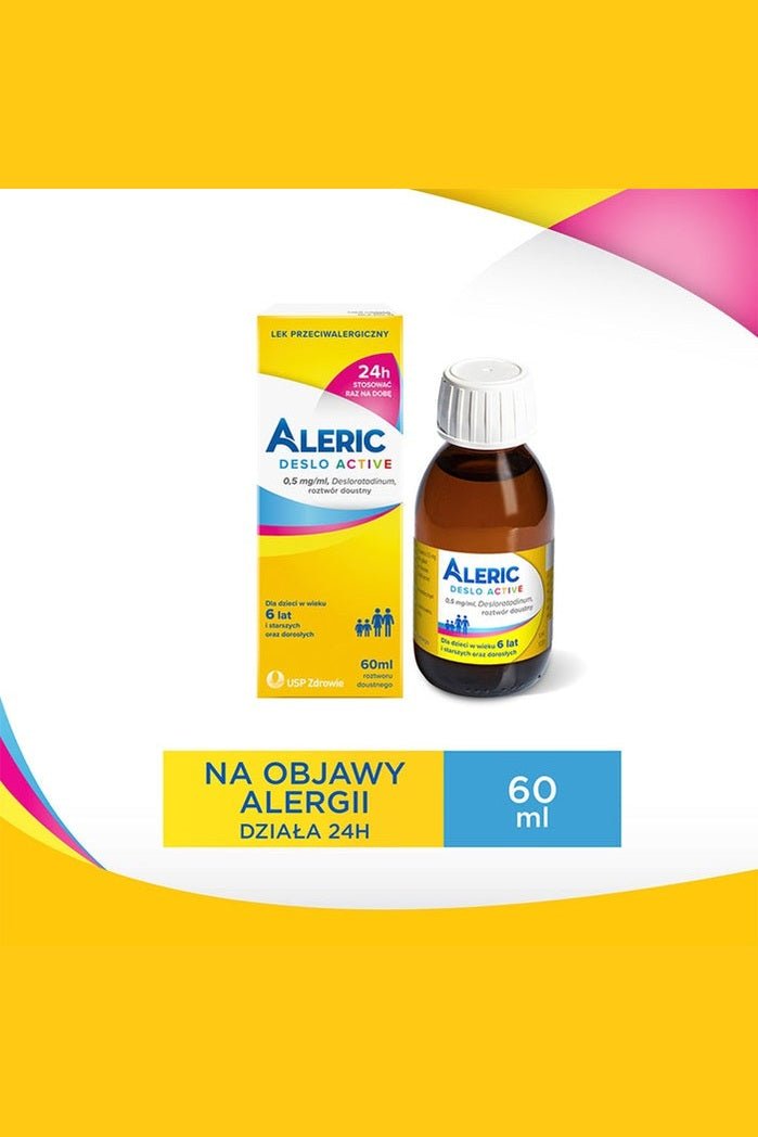 ALERIC DESLO ACTIVE - 60ml - My Health Oasis