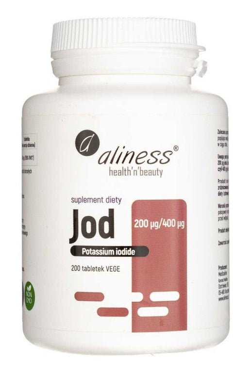 Aliness Jod Potassium Iodide - 200 Tablets - My Health Oasis