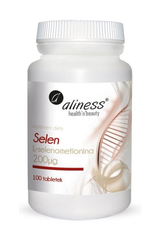 Aliness Selen L - selenometionina 200ug - 100 Capsules - My Health Oasis