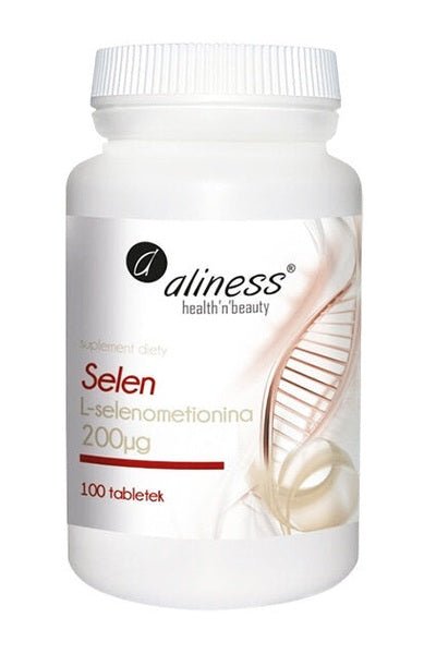 Aliness Selen L - selenometionina 200ug - 100 Capsules - My Health Oasis