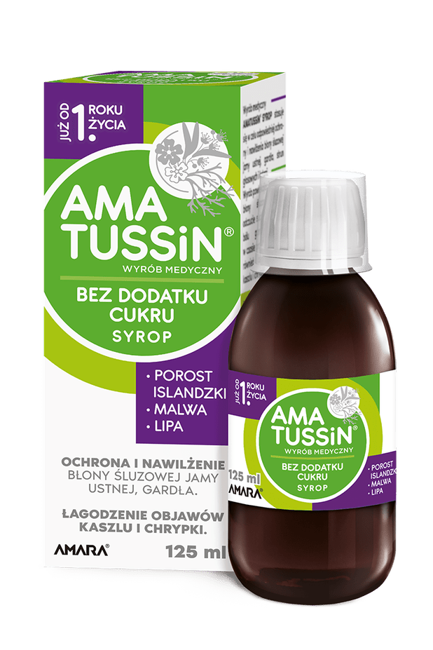 AMATUSSiN Wyrób Medyczny - 125 millilitres - My Health Oasis