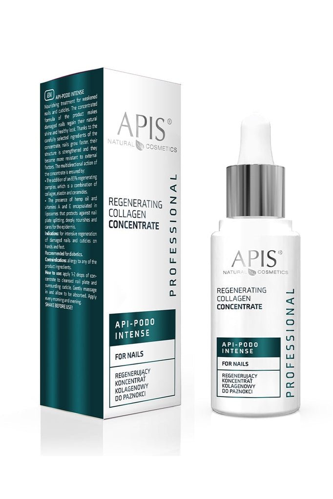 Apis API - PODO INTENSE Regenerating Collagen Nail Concentrate | 30ml - My Health Oasis