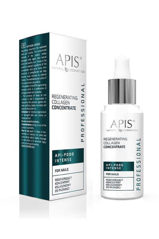 Apis API - PODO INTENSE Regenerating Collagen Nail Concentrate | 30ml - My Health Oasis