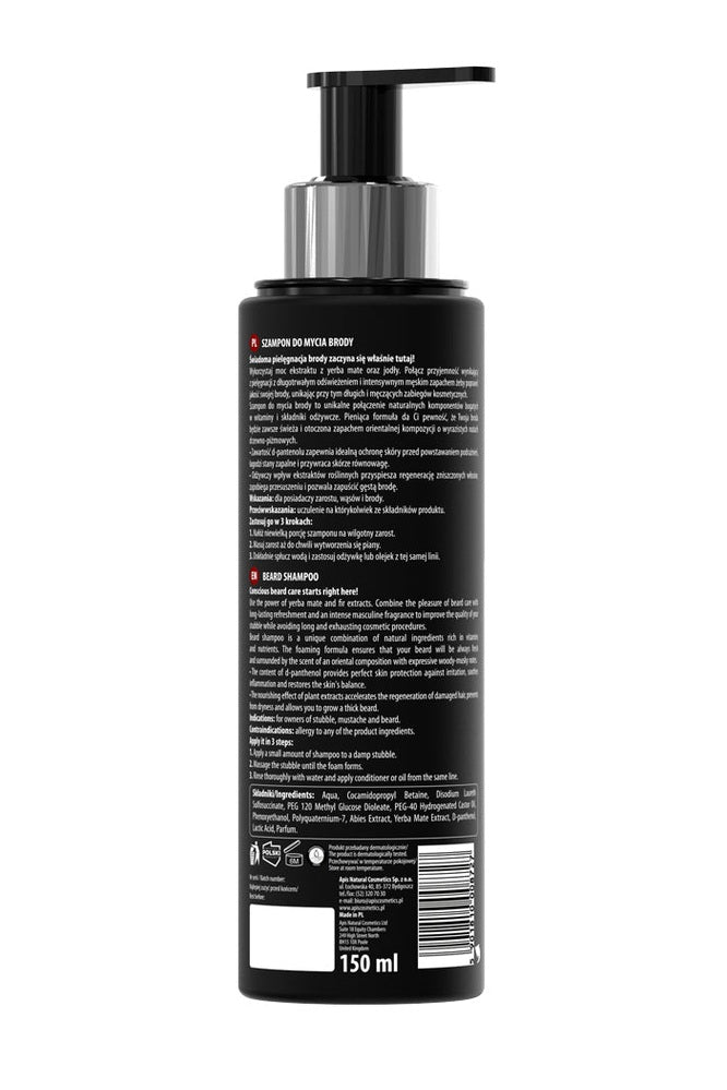 Apis Beard Care Beard Shampoo – Cleansing & Nourishing | 150 ml - My Health Oasis