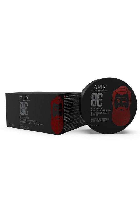Apis Beard Care Leave‑In No‑Rinse Beard Conditioner | 100 ml - My Health Oasis