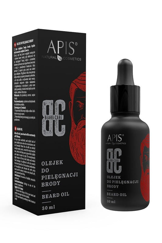 Apis Beard Care Leave‑In Nourishing Beard Oil | 30 ml - My Health Oasis