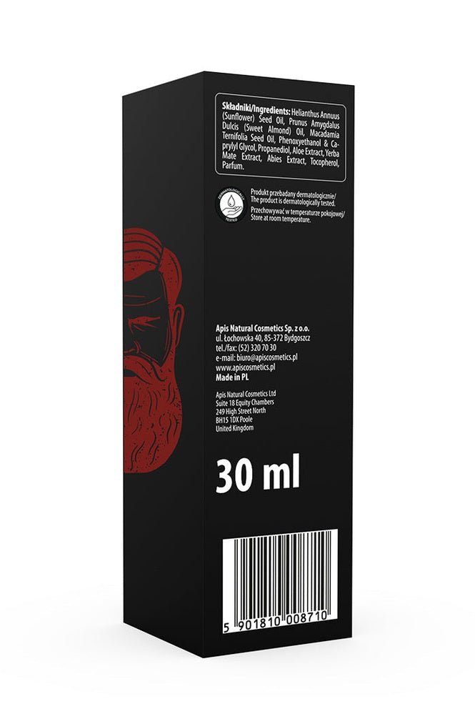 Apis Beard Care Leave‑In Nourishing Beard Oil | 30 ml - My Health Oasis