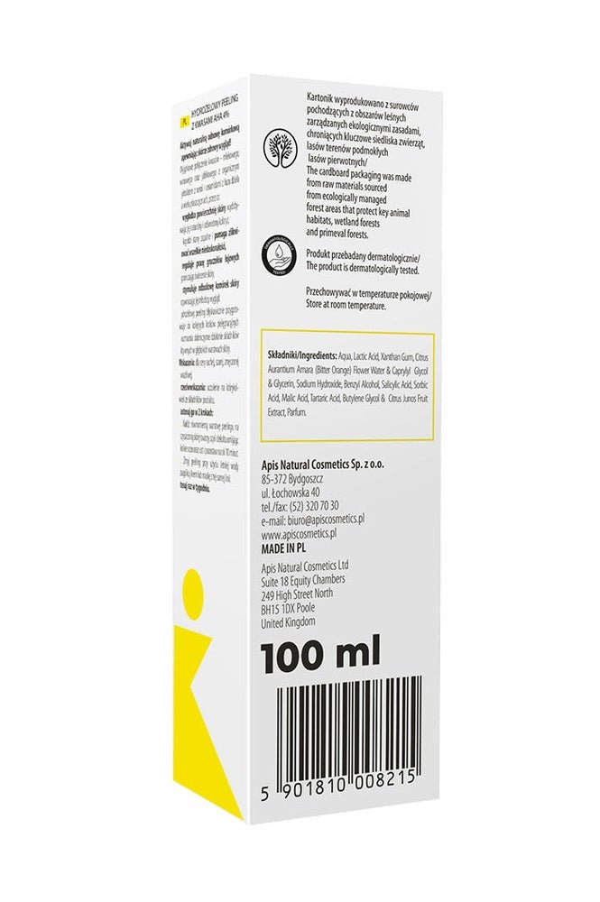 Apis Ceramide Power Hydrogel AHA Peeling 4 % | 100 ml - My Health Oasis
