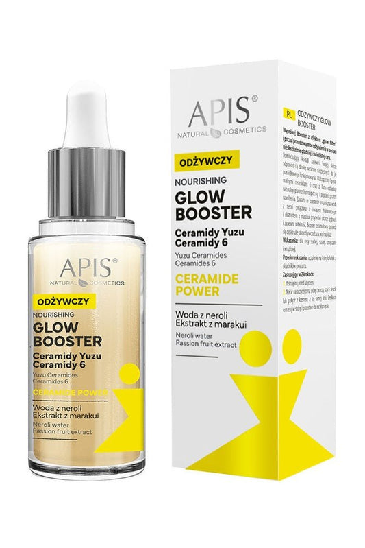 Apis Ceramide Power nourishing glow booster – rebuilds skin barrier for hydrated, radiant skin | 30ml - My Health Oasis