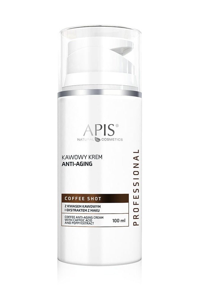 Apis Coffee Shot Anti‑Ageing Face Cream with Caffeic Acid | 100 ml - My Health Oasis