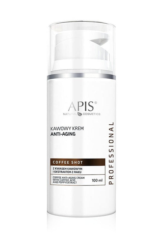 Apis Coffee Shot Anti‑Ageing Face Cream with Caffeic Acid | 100 ml - My Health Oasis