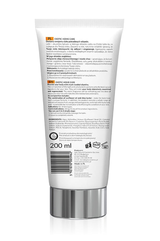 Apis Exotic Home Care Vitalising Body Balm | 200 ml - My Health Oasis