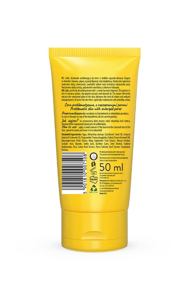 Apis Fruit Shot Banan - Normalising Face Cream | 50 ml - My Health Oasis