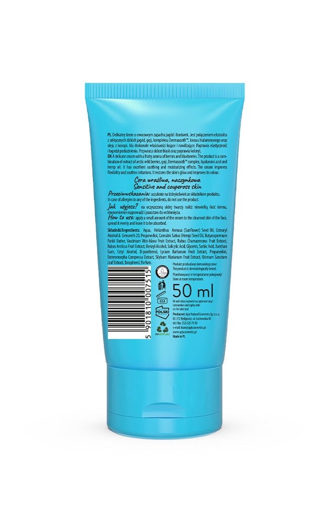 Apis Fruit Shot Blueberry Soothing Face Cream | 50 ml - My Health Oasis