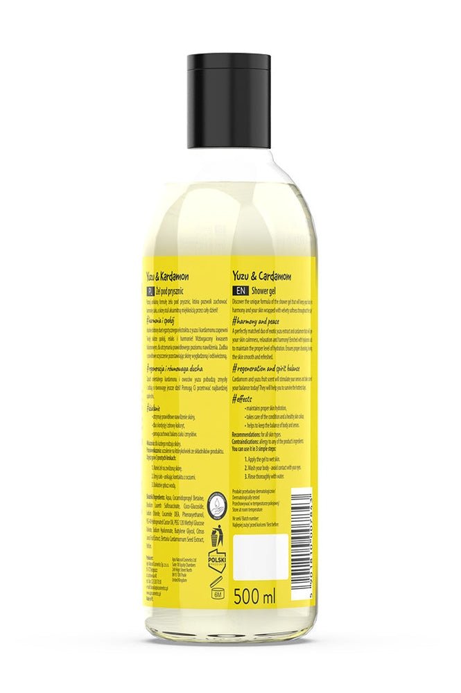 Apis Harmony Shot Yuzu & Cardamom Shower Gel | 500ml - My Health Oasis