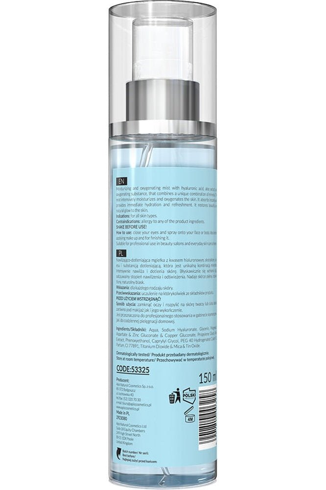 Apis Home terApis Oxygenating Hyaluronic Mist 2‑in‑1 | 150 ml - My Health Oasis