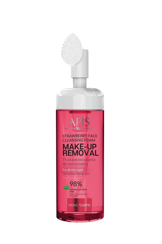 Apis Home Terapis Strawberry Facial Cleansing Foam | 150ml - My Health Oasis