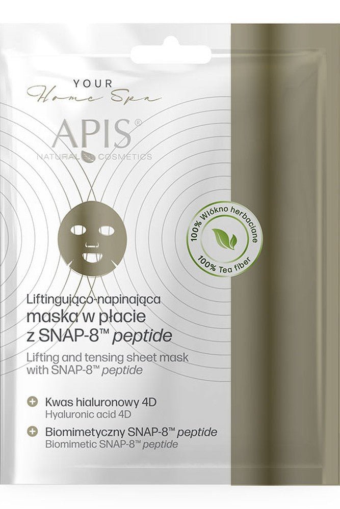 Apis Lifting & Tensing Sheet Mask with SNAP‑8 Peptide | 20 g - My Health Oasis