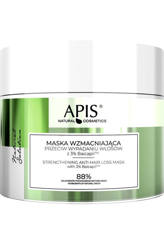Apis Natural Solution Anti‑Hair Loss Strengthening Mask | 200 ml - My Health Oasis