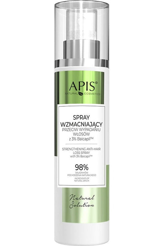 Apis Natural Solution Anti‑Hair Loss Strengthening Spray | 150 ml - My Health Oasis