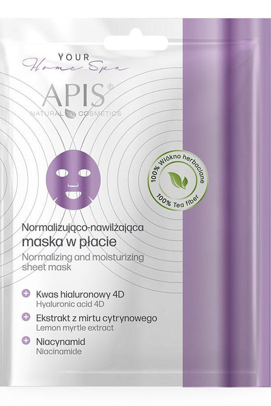 Apis Normalising & Moisturising Sheet Mask | 20 g - My Health Oasis