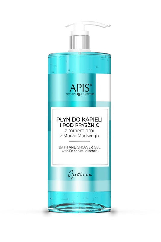 Apis OPTIMA Bath and Shower Gel with Dead Sea Minerals | 1L - My Health Oasis