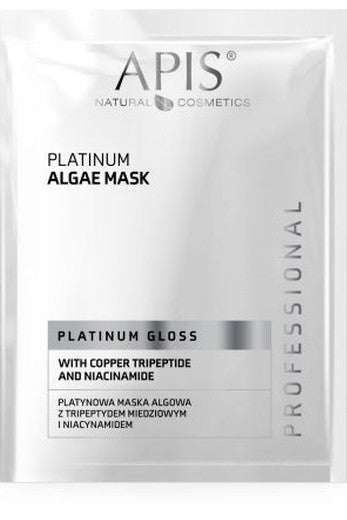 APIS Platinum Gloss Algae Mask with Copper Tripeptide & Niacinamide | 20g - My Health Oasis