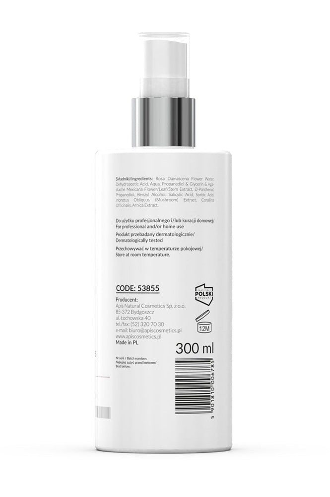 Apis Rosacea - Stop Soothing Damascus Rose Hydrolate | 300ml - My Health Oasis