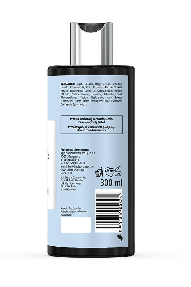 APIS Who’s the Boss Energising 3‑in‑1 Body Wash Gel | 300 ml - My Health Oasis