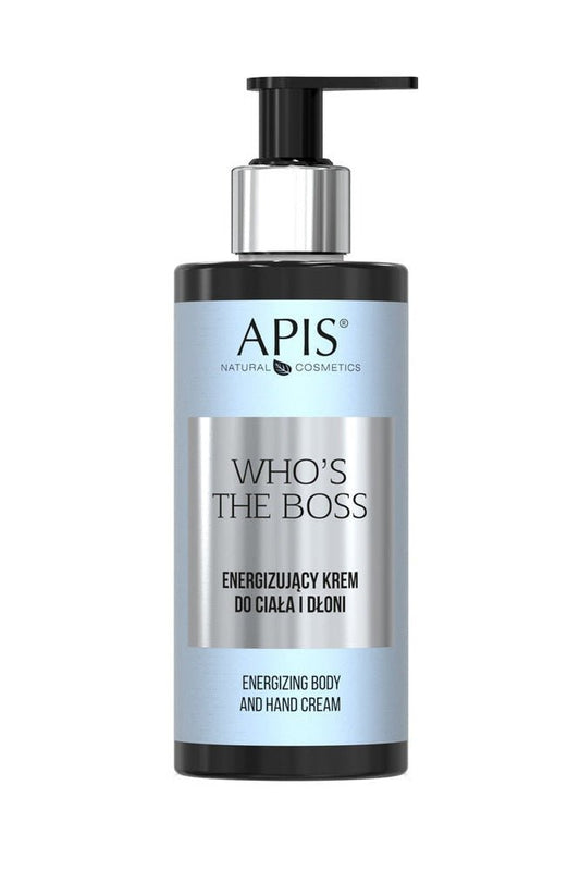 APIS Who’s the Boss Energising Body & Hand Cream | 300 ml - My Health Oasis