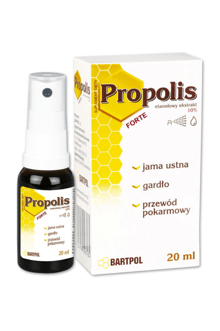 Bartpol Propolis Forte etanolowy (ethanol) ekstrakt - 20ml - My Health Oasis