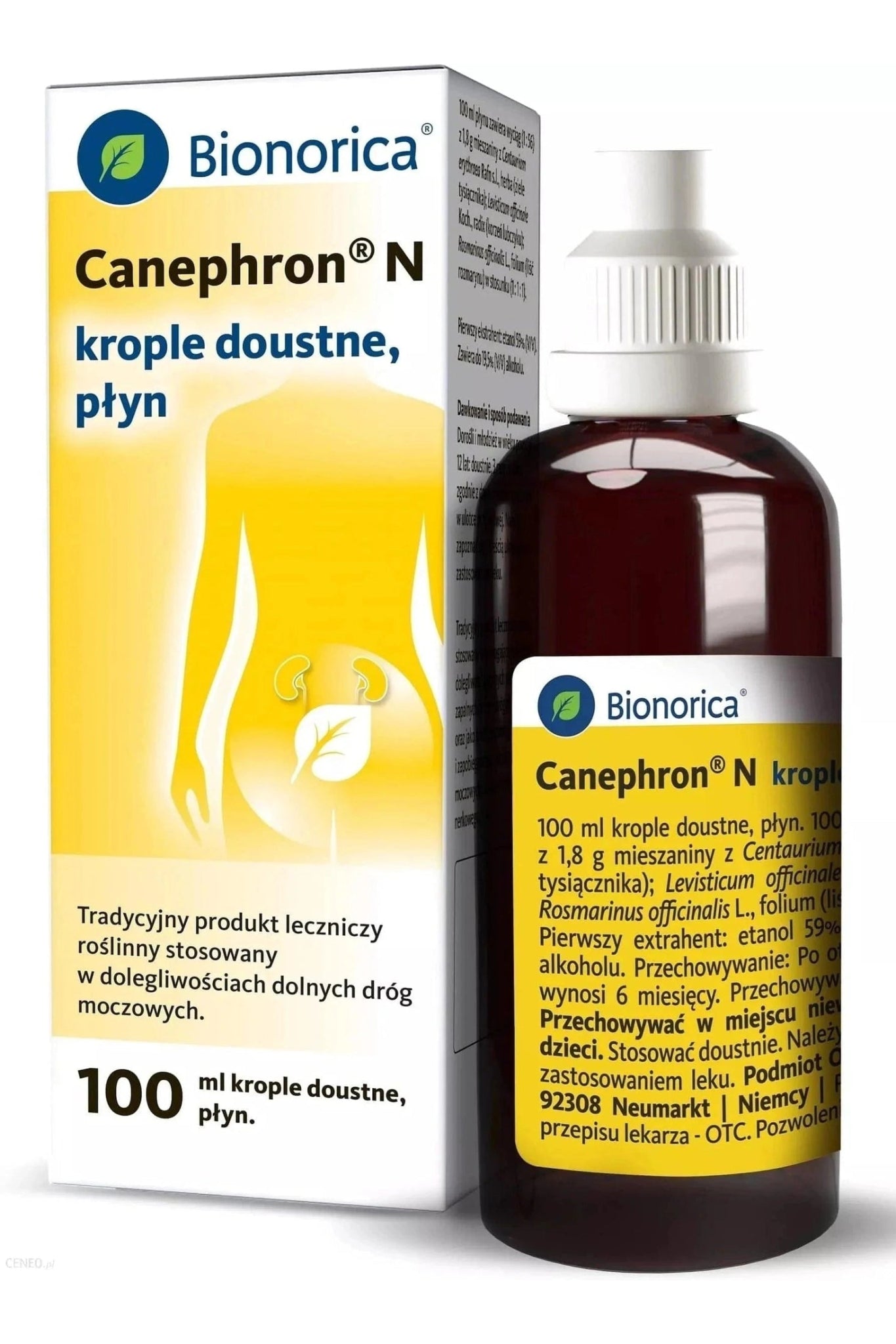 Canephron N Krople doustne, płyn - 100ml - My Health Oasis