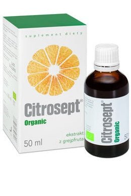 Citrosept Organic Ekstrakt z Grejpfruta - 50ml - My Health Oasis