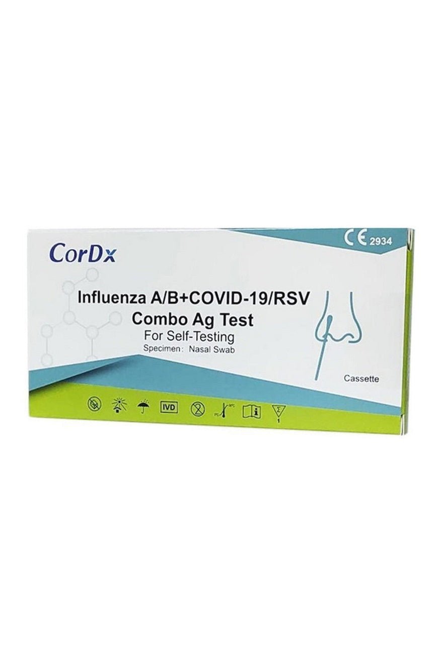 CorDx SARS - Covid - 19 & Influenza (Grypa) A/B & RSV Test Kit - My Health Oasis