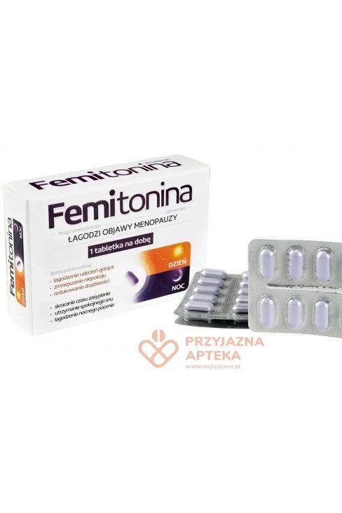 Femitonina Lagodzi Objawy Menopauzy (Relief of Menopause Symptoms) - 30 Tablets - My Health Oasis