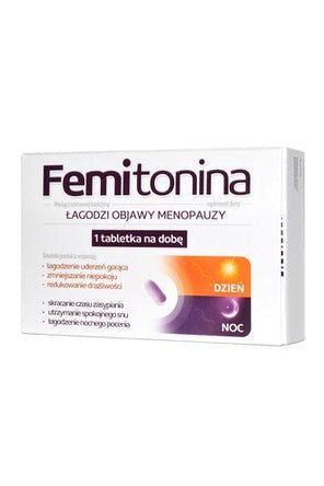 Femitonina Lagodzi Objawy Menopauzy (Relief of Menopause Symptoms) - 30 Tablets - My Health Oasis