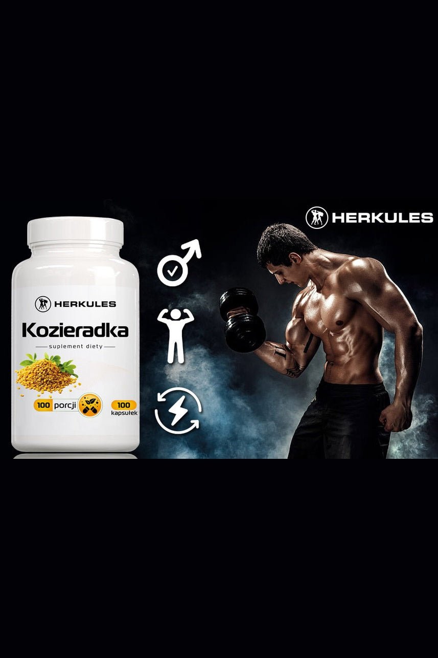 Hercules Kozieradka - 100 Capsules - My Health Oasis
