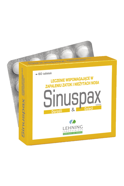 Lehning Sinuspax 60 Tablets - My Health Oasis